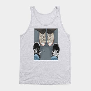 Charlie and Nick heartstopper - shoes Tank Top